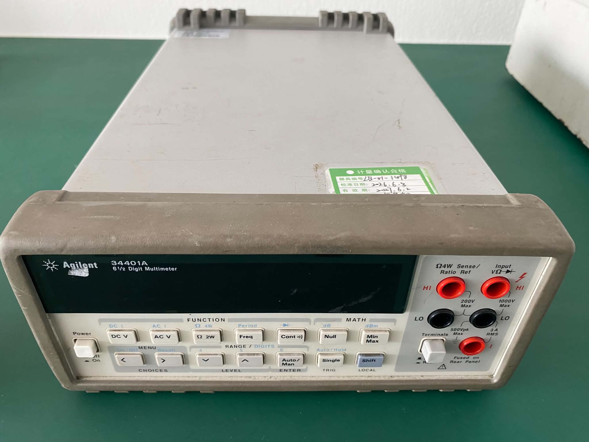 Agilent 34401A bench digital multimeter